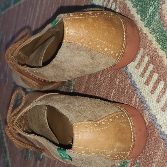 Vintage Bass Suede & Leather Saddle Shoes - Picture 3 of 8